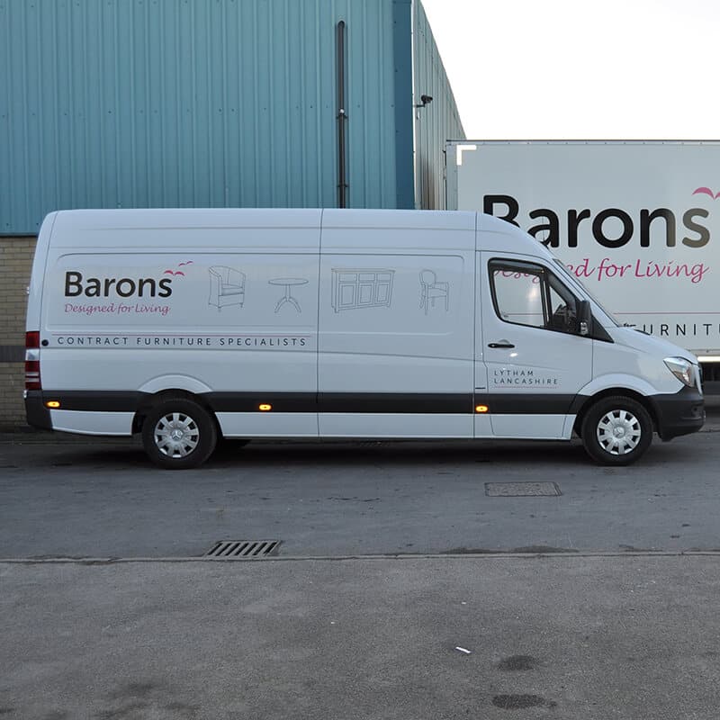 Barons Display Van